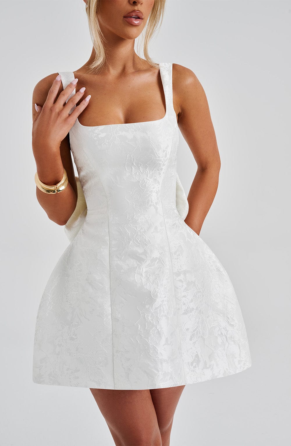 Orla Mini Dress Ivory