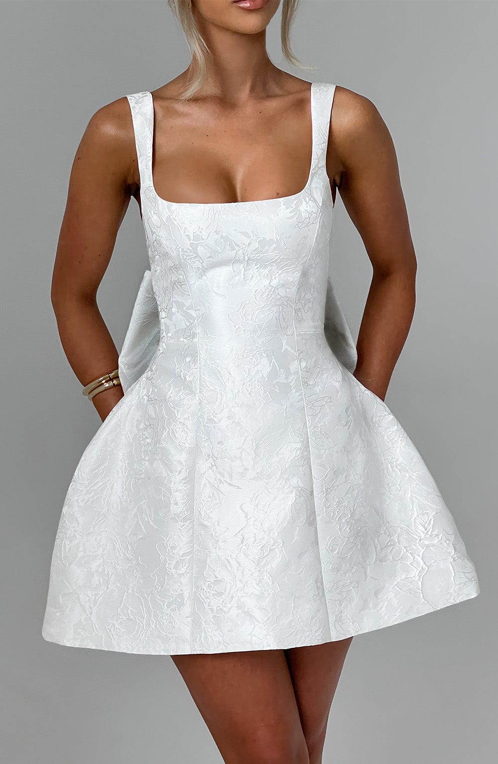 Orla Mini Dress Ivory