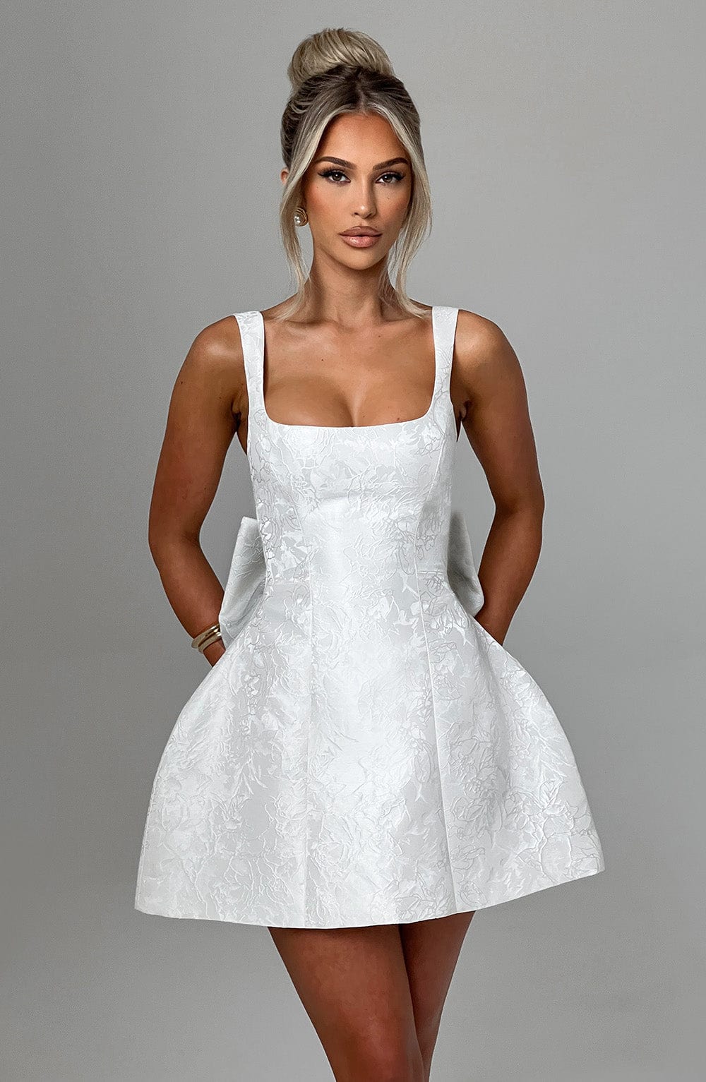 Orla Mini Dress Ivory