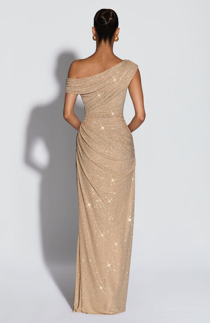 Ottilie Maxi Dress Gold