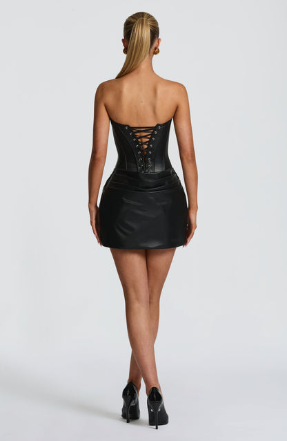 Palmer Mini Dress Black
