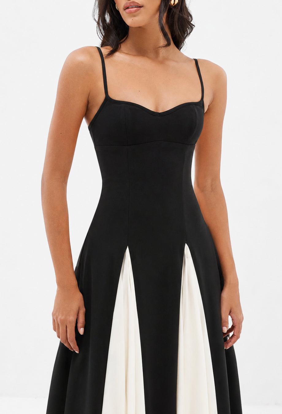 Paloma Black and White Maxi Dress