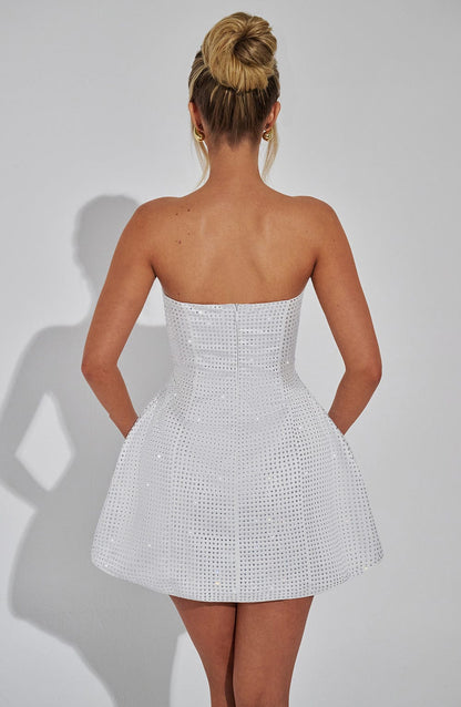Paloma Mini Dress Ivory