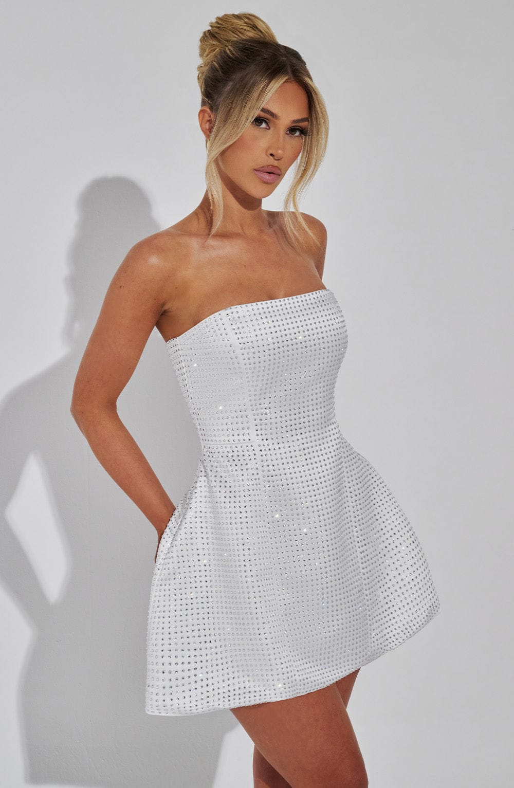 Paloma Mini Dress Ivory