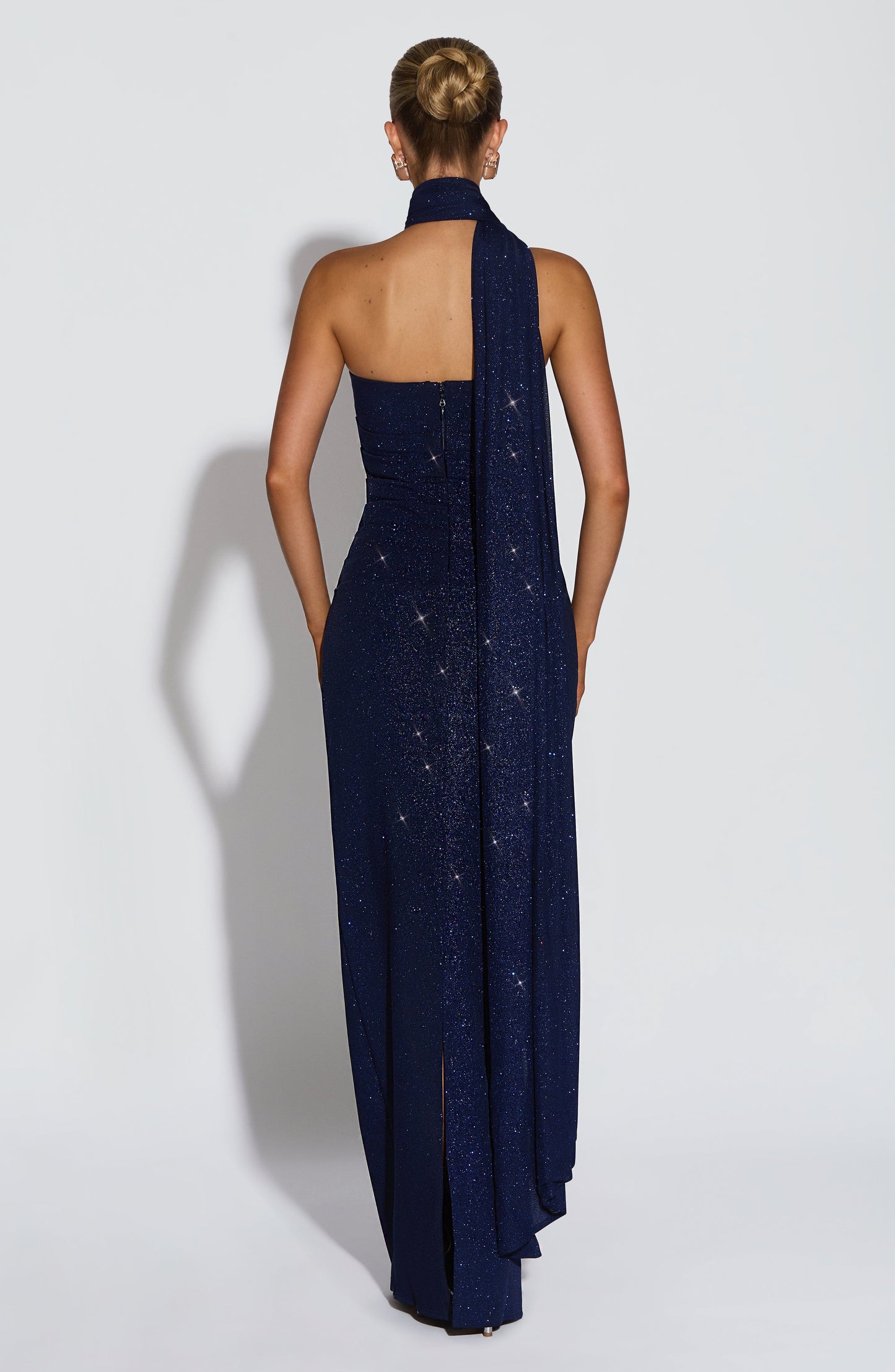 Pandra Maxi Dress Navy Sparkle