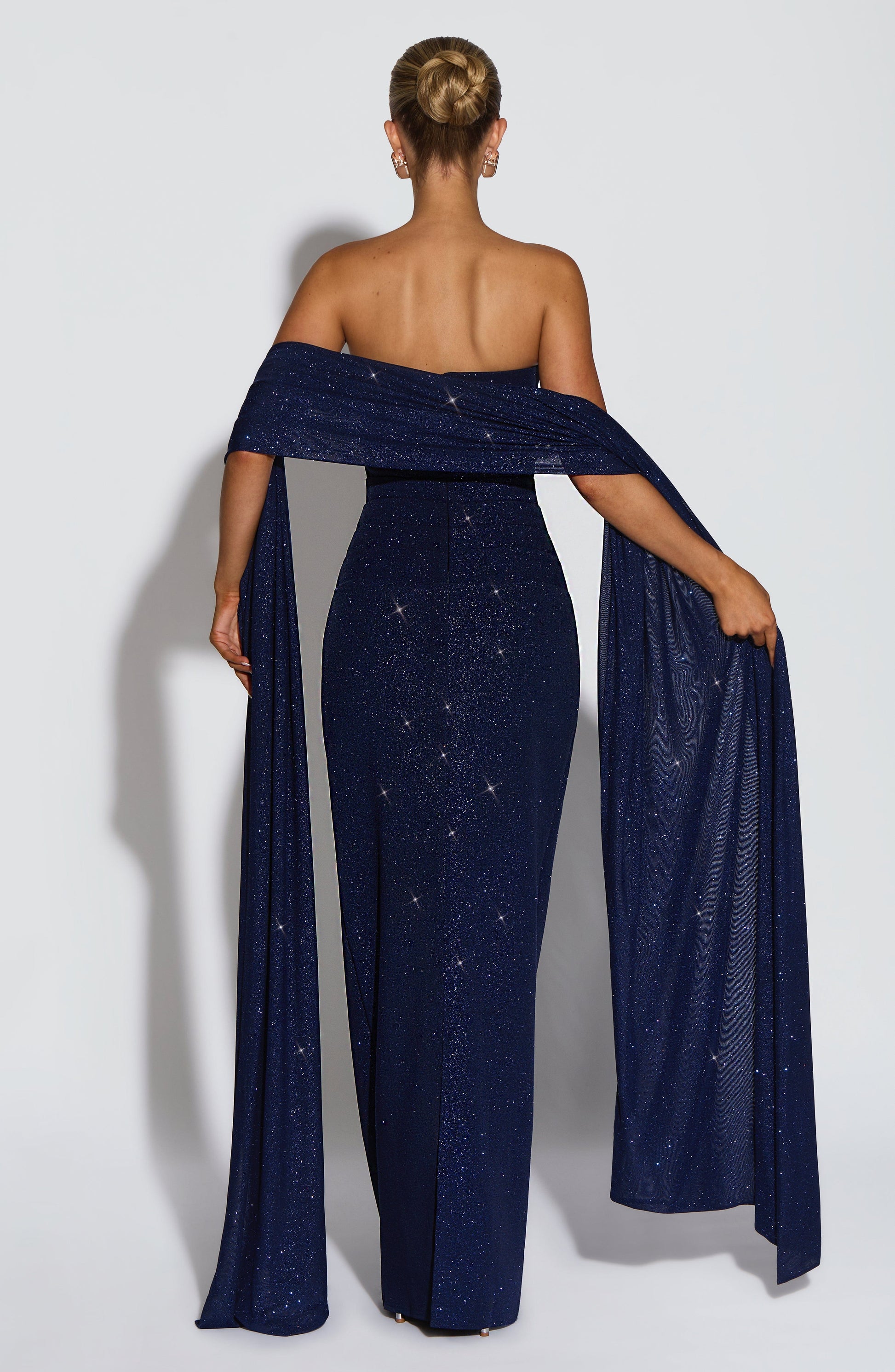 Pandra Maxi Dress Navy Sparkle