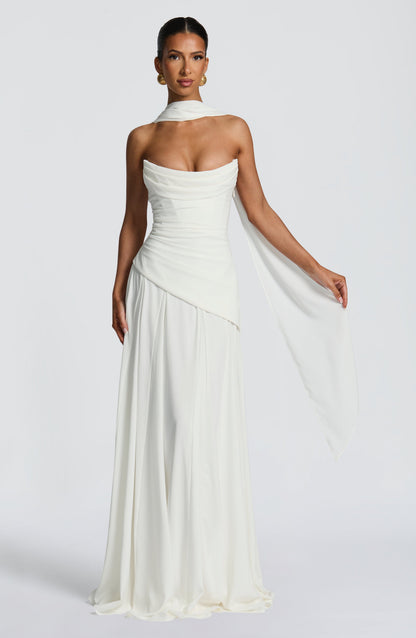 Patricia Maxi Dress Ivory