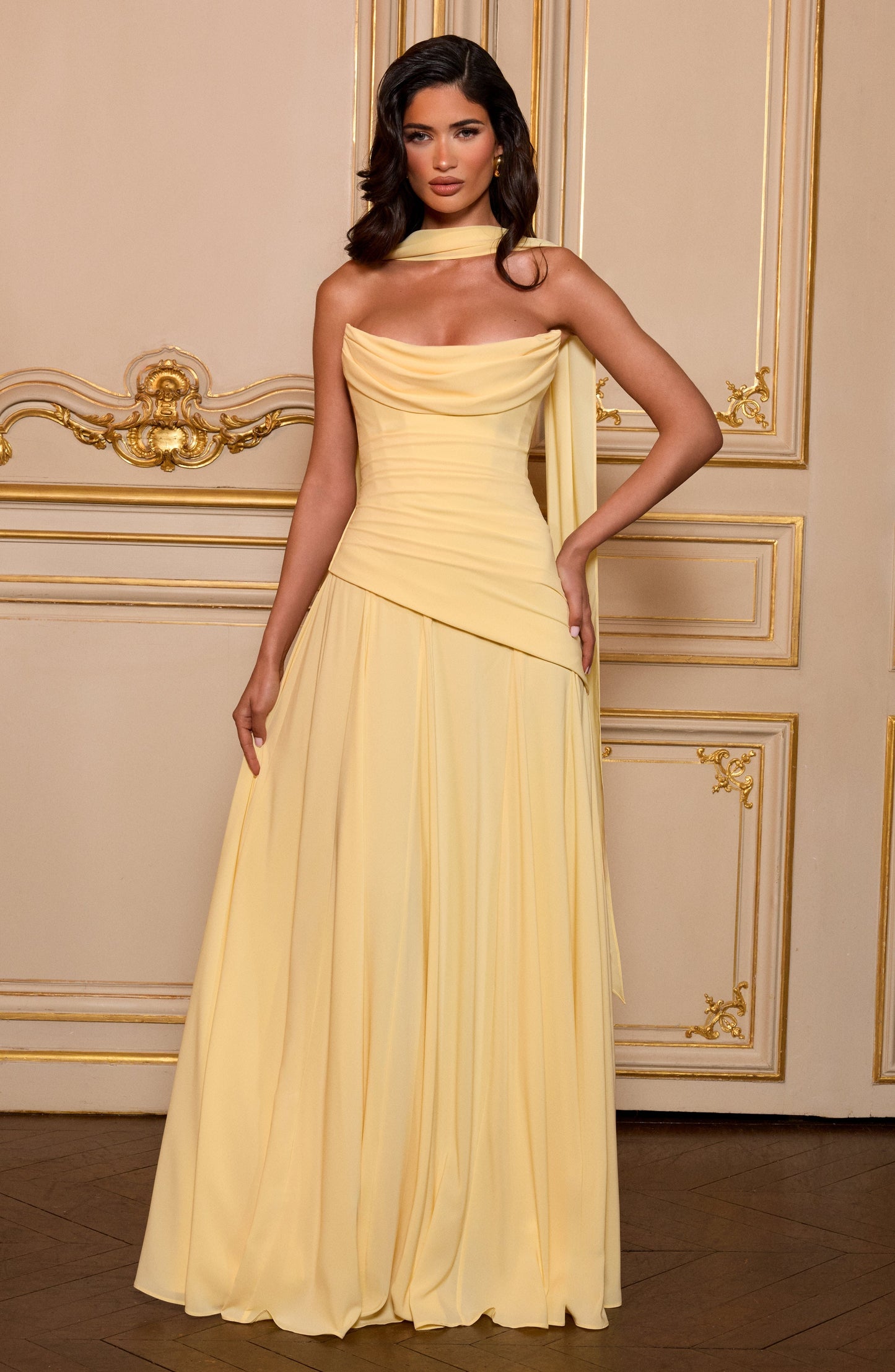 Patricia Maxi Dress Lemon
