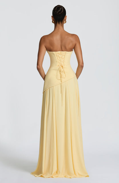 Patricia Maxi Dress Lemon