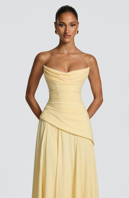 Patricia Maxi Dress Lemon