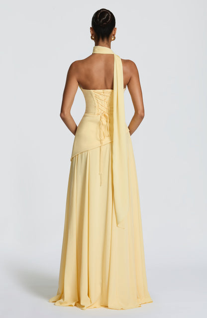Patricia Maxi Dress Lemon