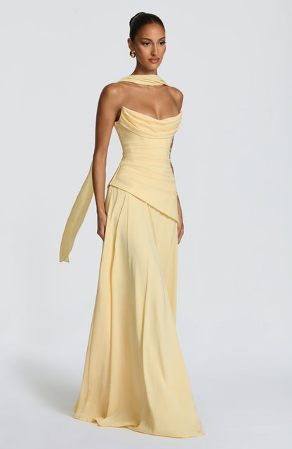 Patricia Maxi Dress Lemon