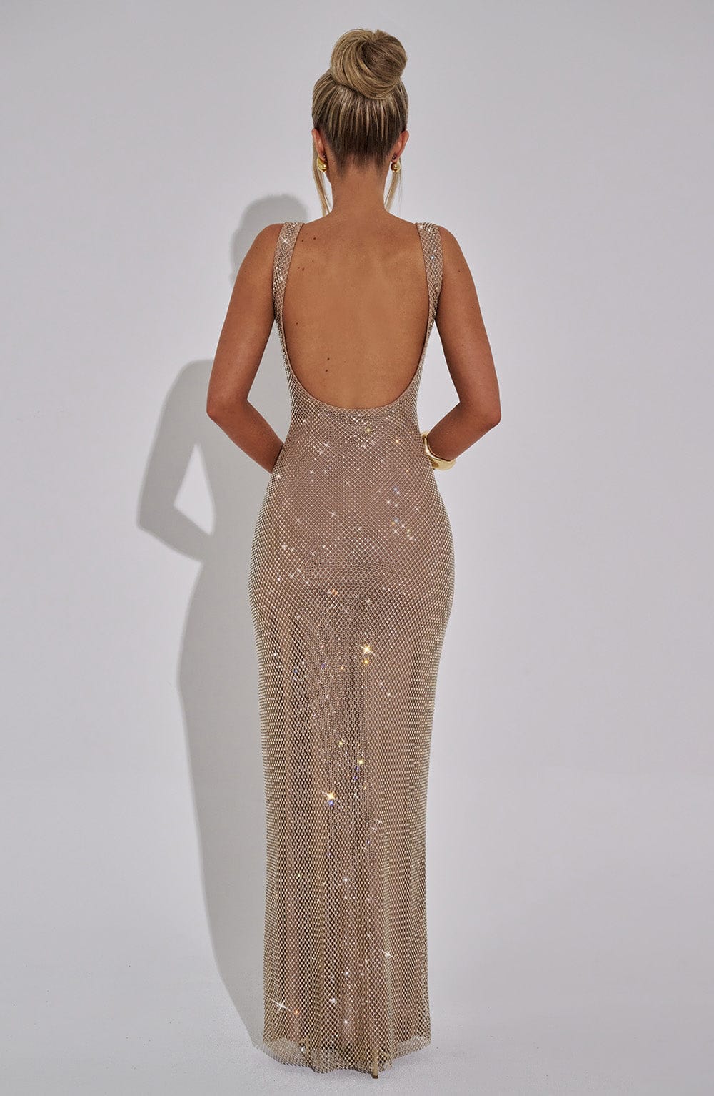 Petra Maxi Dress Gold
