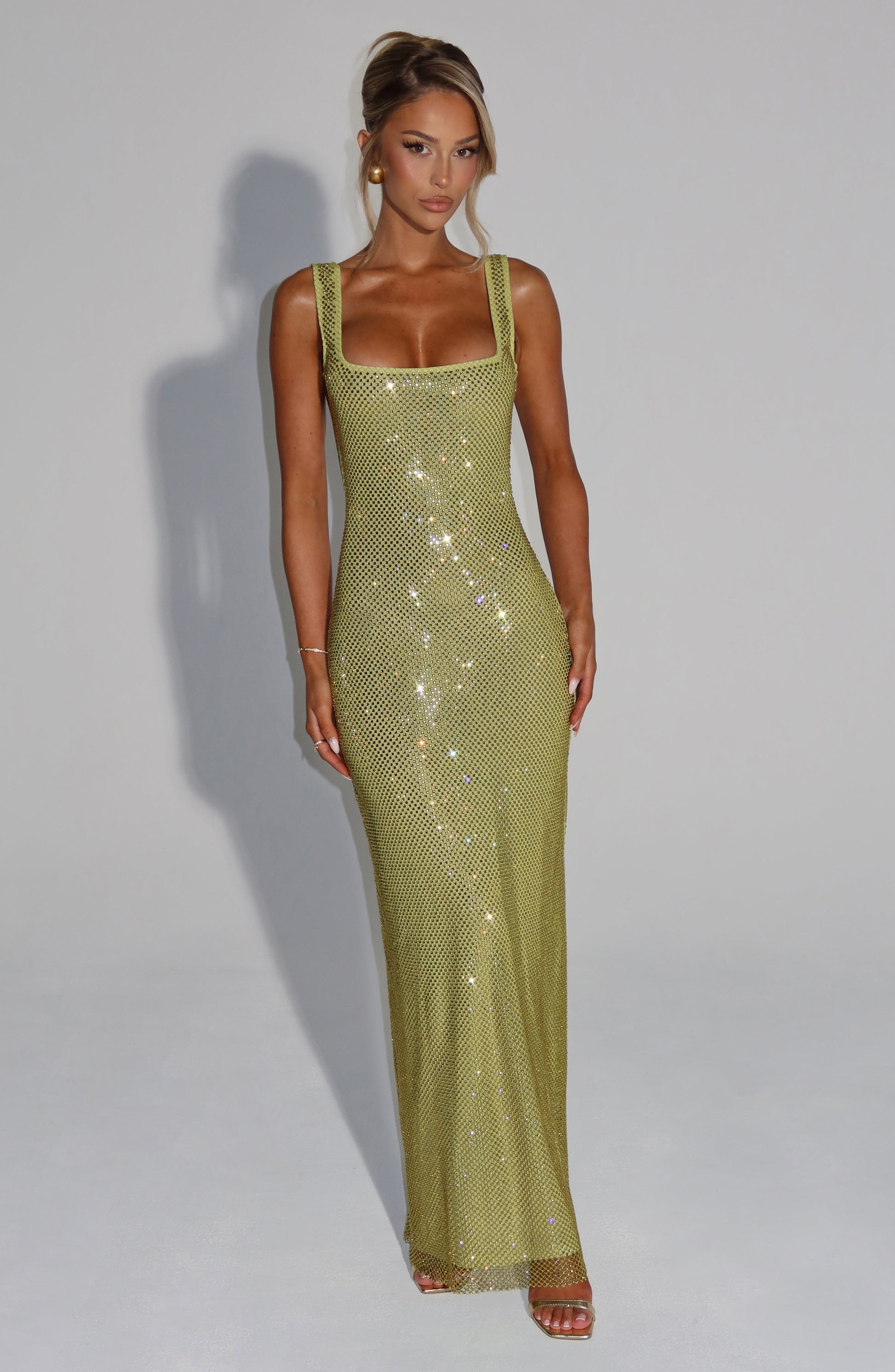 Petra Maxi Dress Olive
