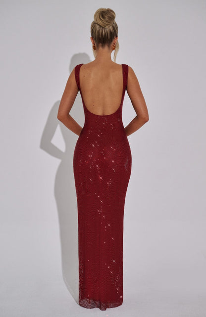 Petra Maxi Dress Wine