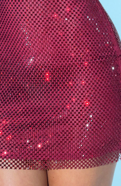 Petra Mini Dress Wine