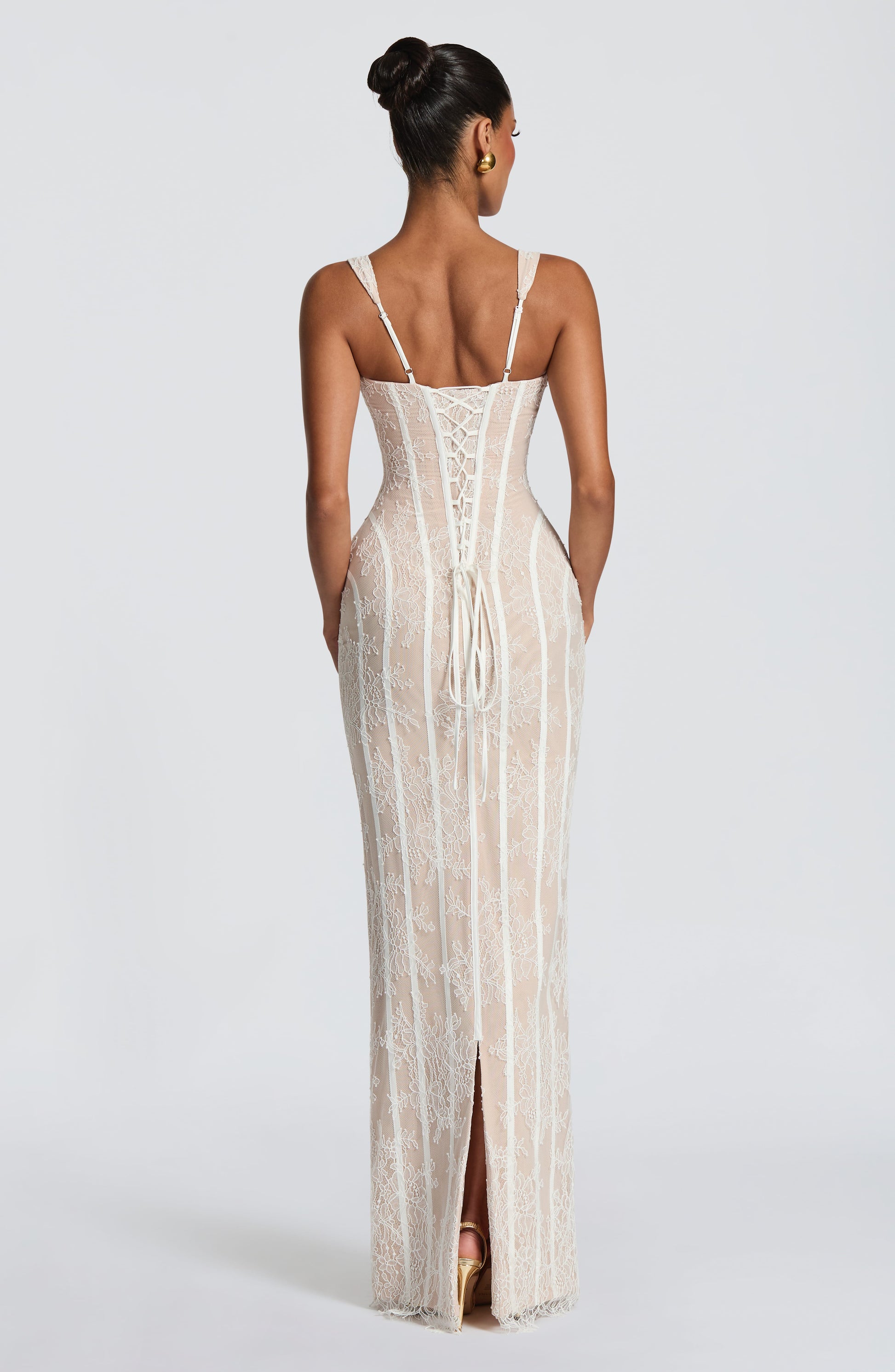 Polina Maxi Dress Ivory