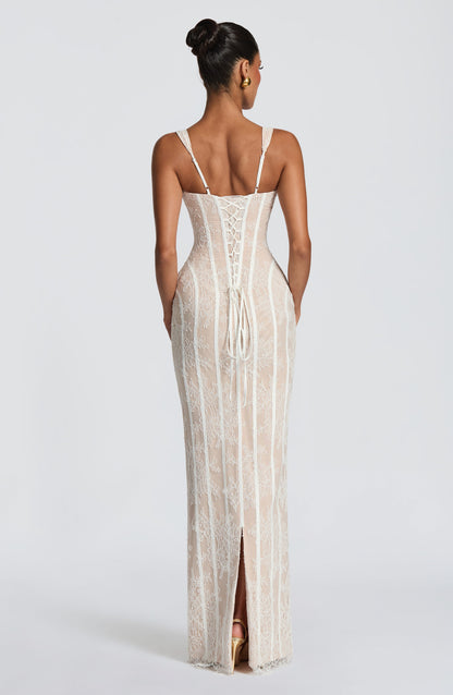 Polina Maxi Dress Ivory