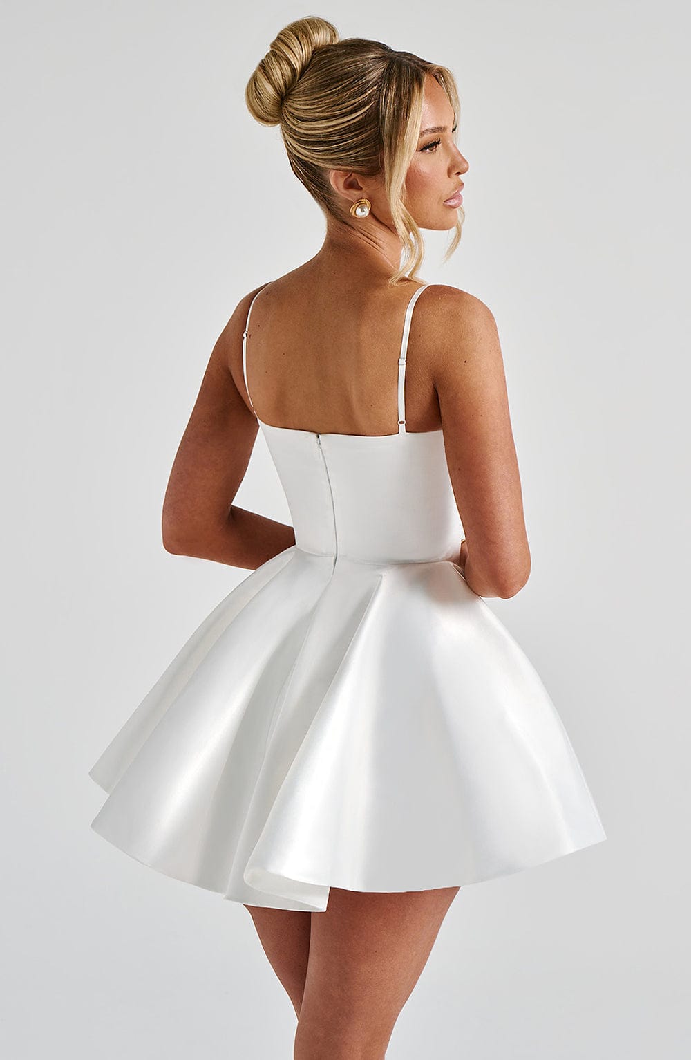 Poppy Mini Dress Ivory