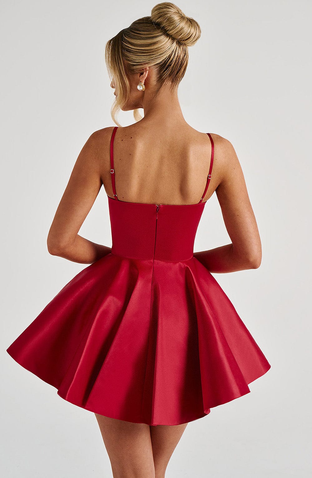 Poppy Mini Dress Red