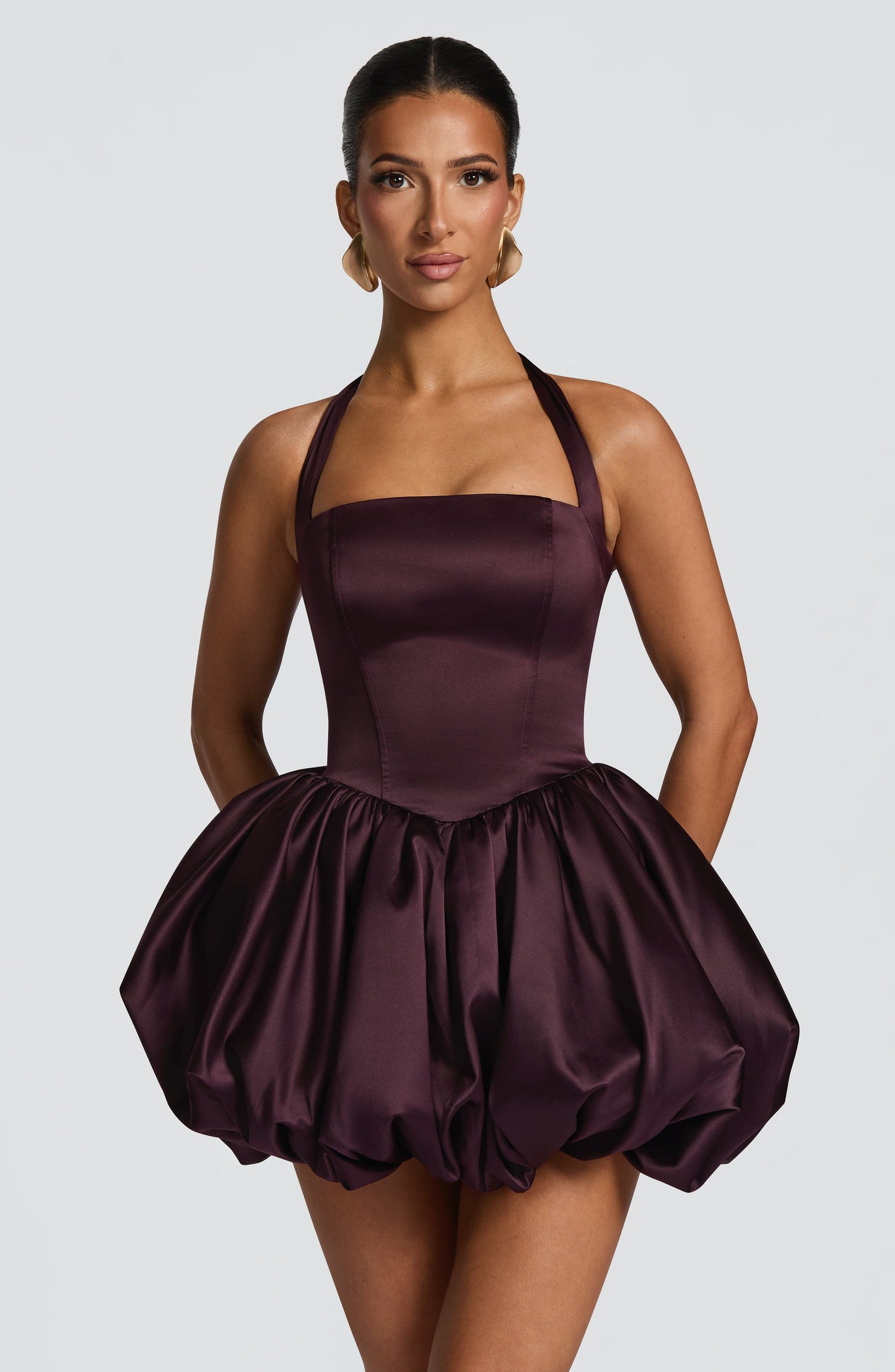 Prudence Mini Dress Plum