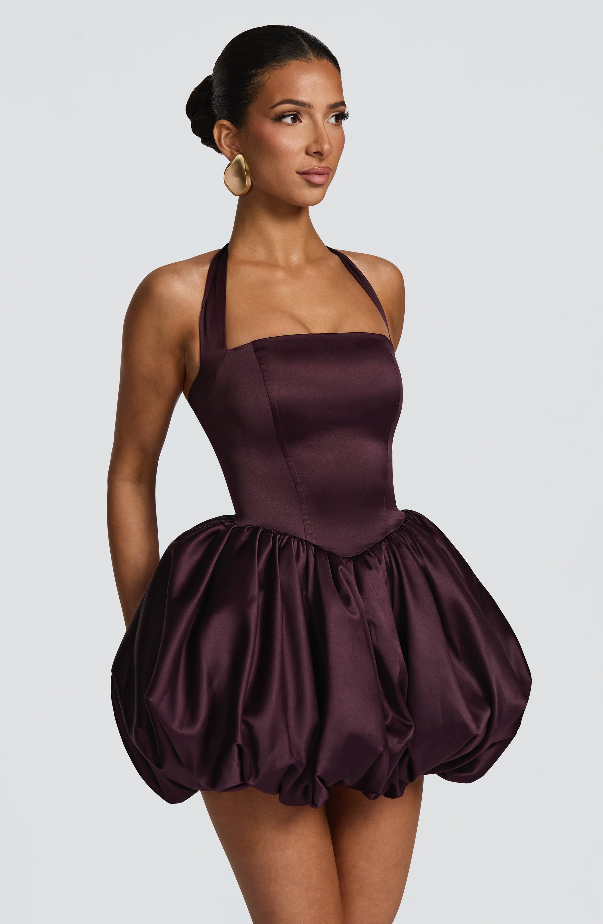 Prudence Mini Dress Plum