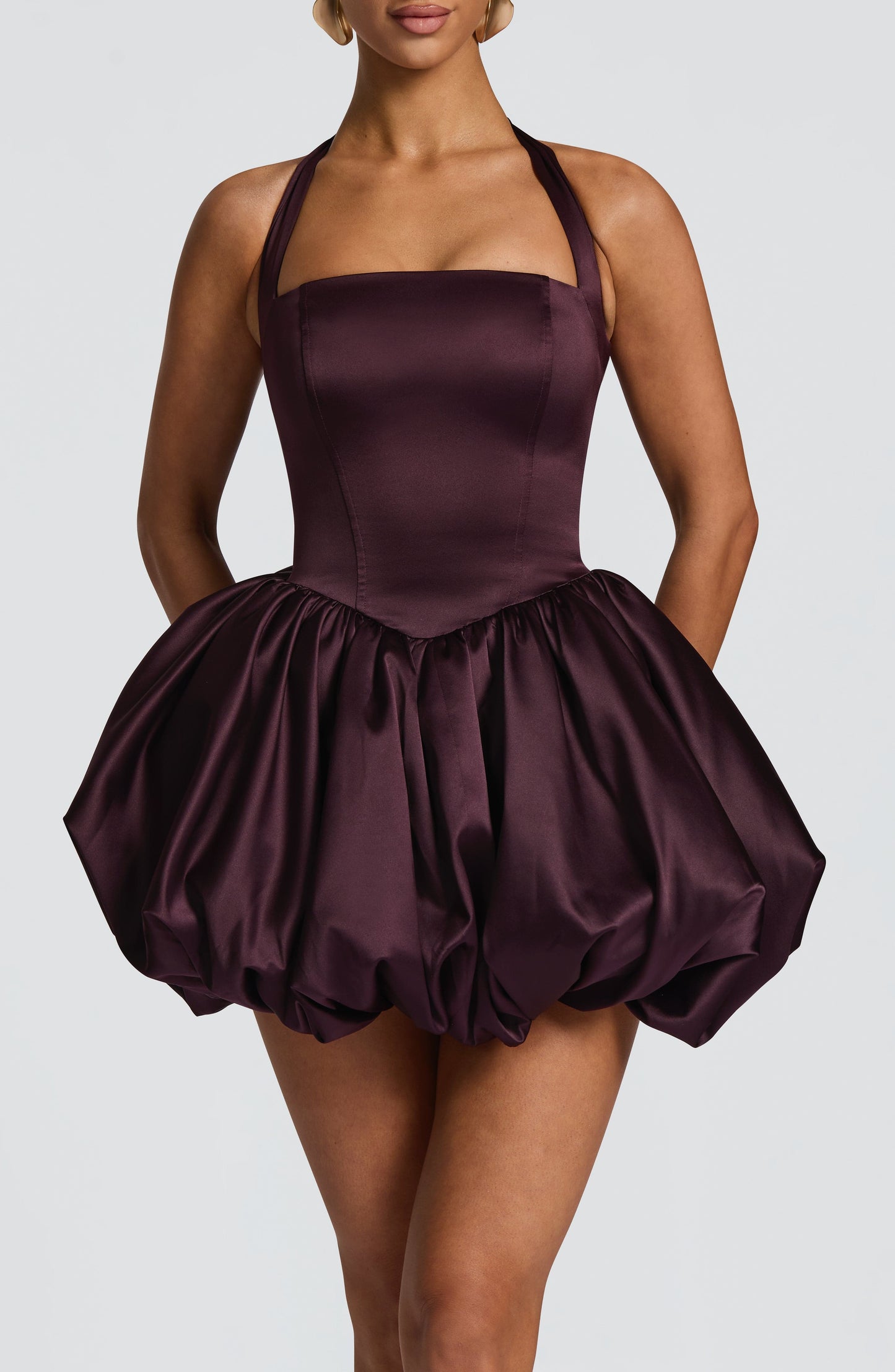 Prudence Mini Dress Plum