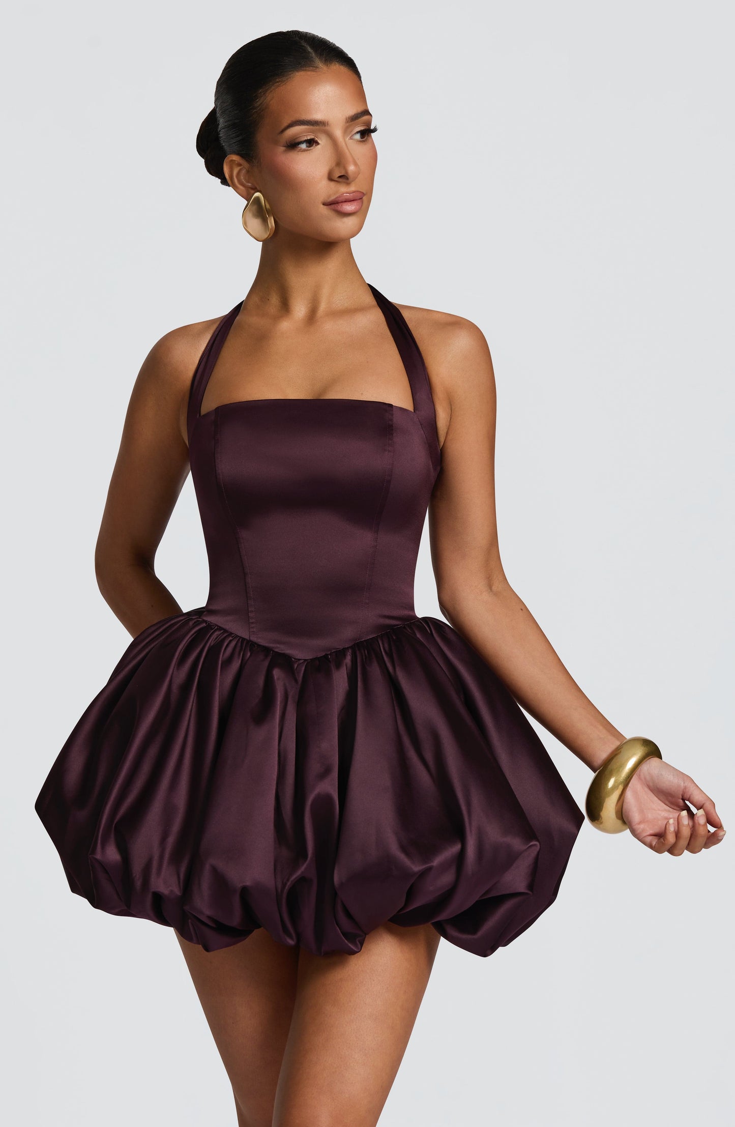 Prudence Mini Dress Plum