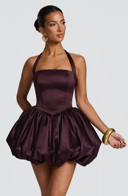 Prudence Mini Dress Plum
