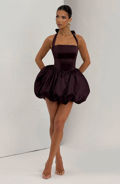 Prudence Mini Dress Plum