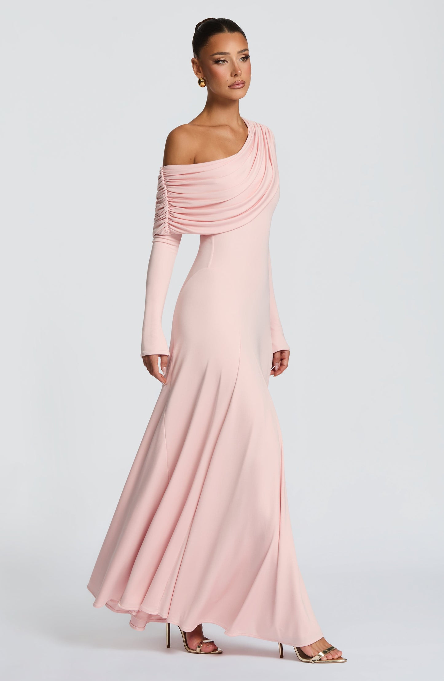Rafaela Maxi Dress Soft Blush