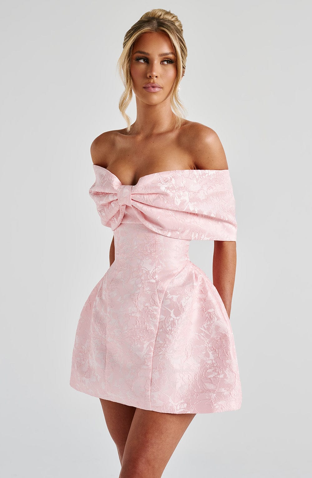 Raquel Mini Dress Blush