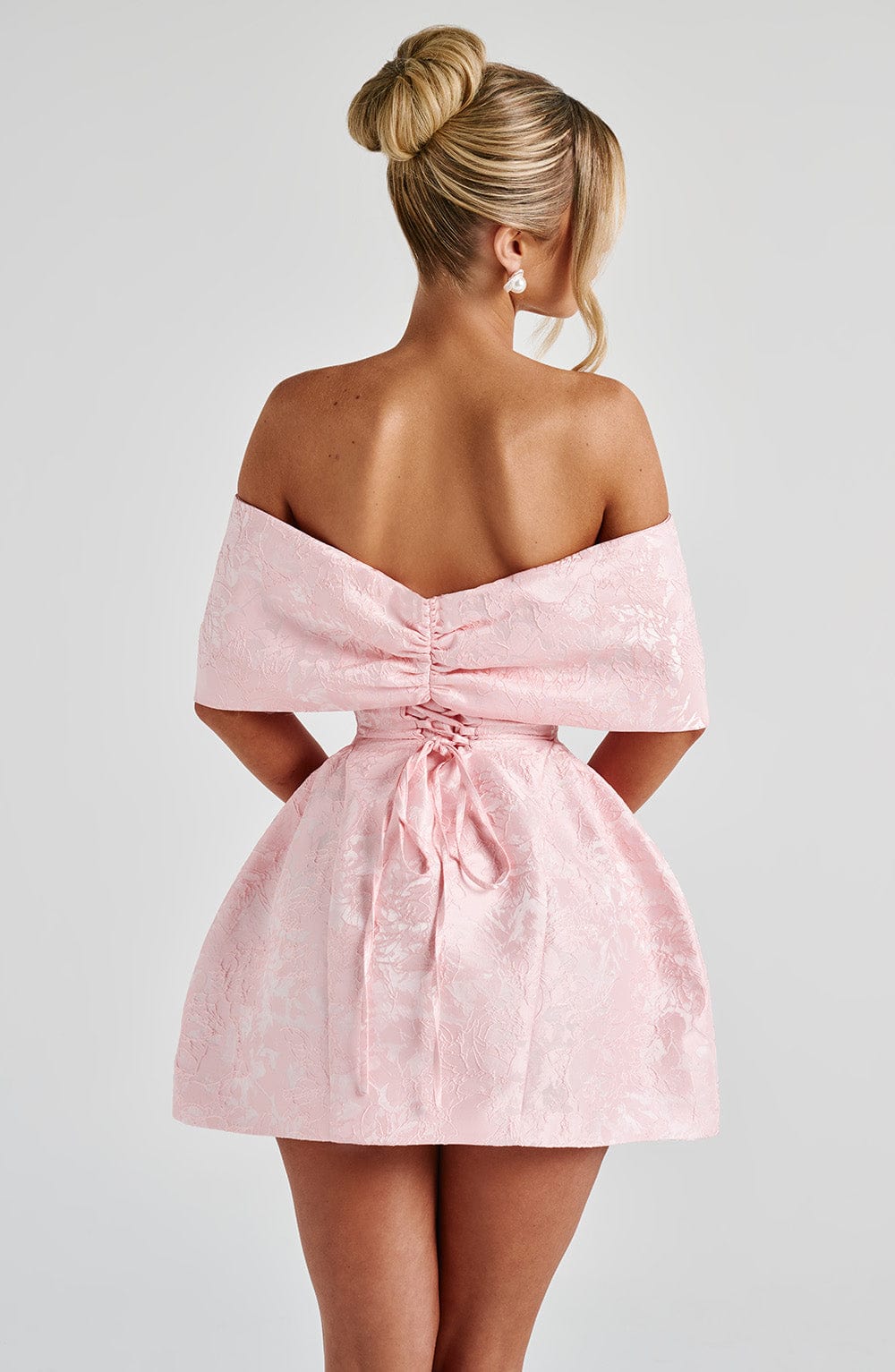 Raquel Mini Dress Blush