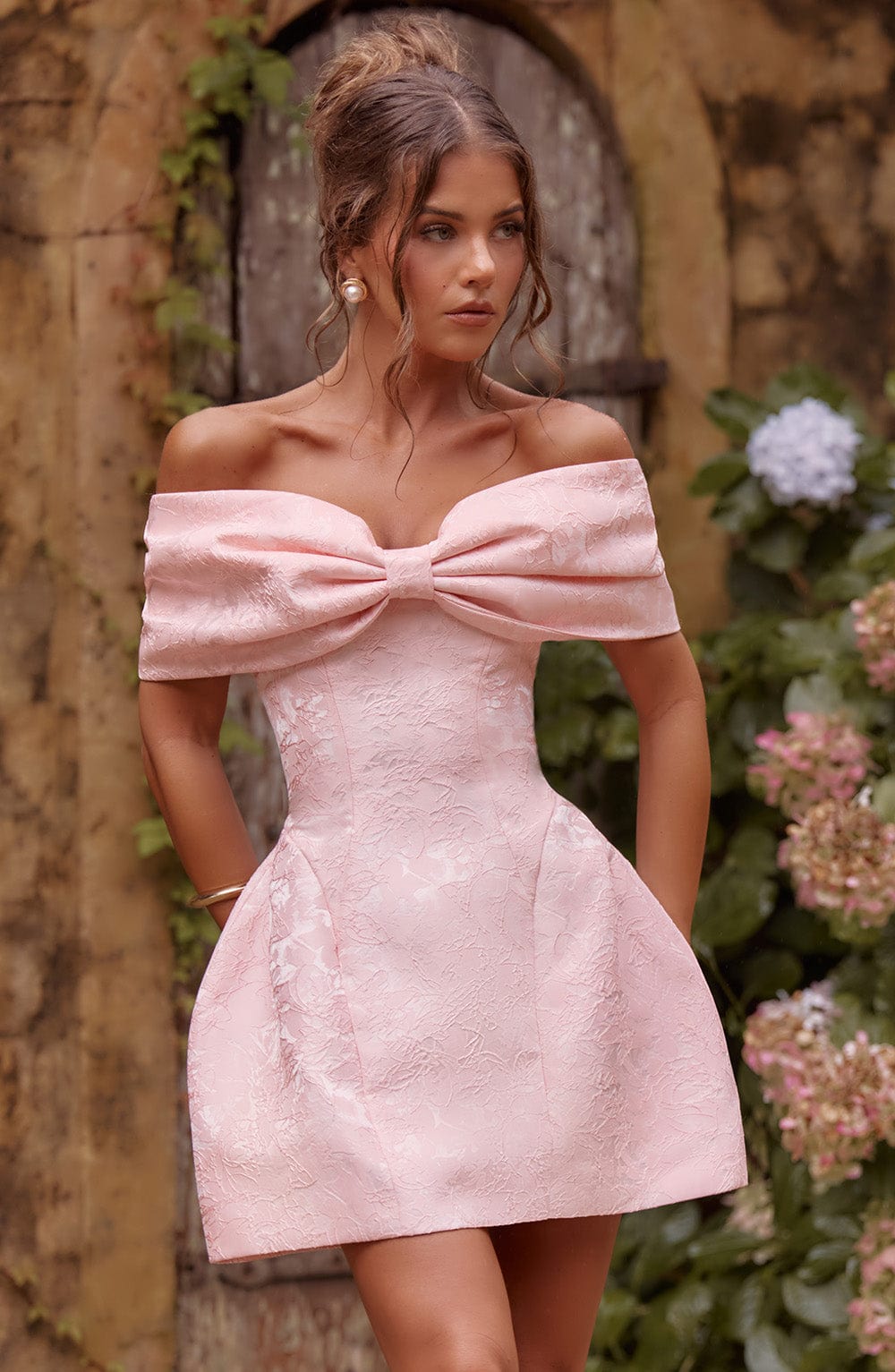 Raquel Mini Dress Blush