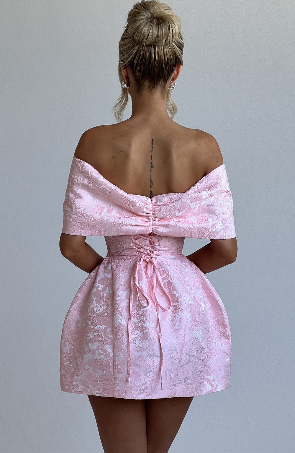 Raquel Mini Dress Blush