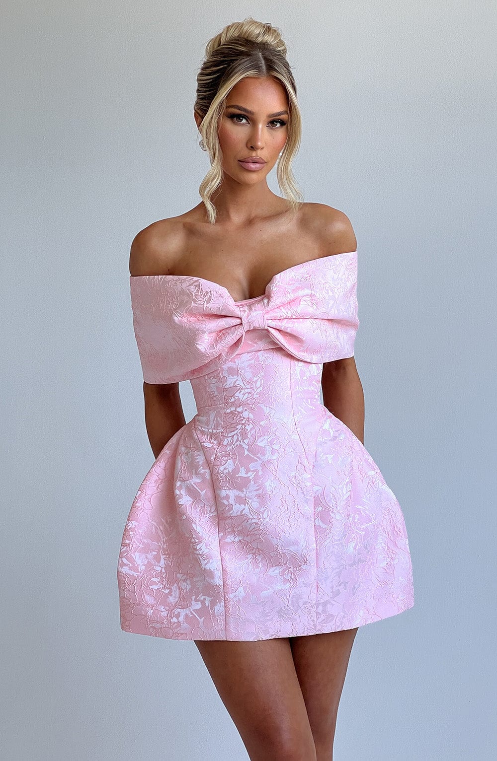 Raquel Mini Dress Blush