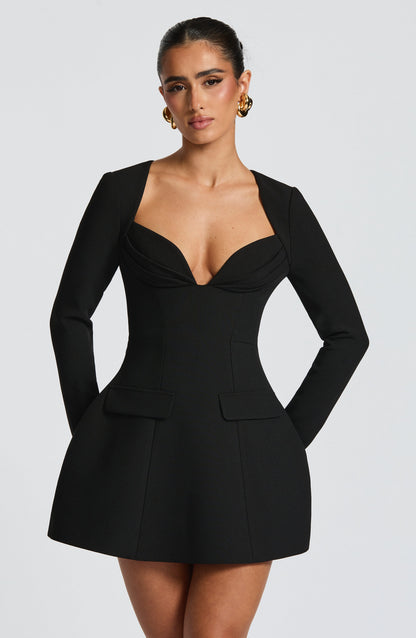 Regina Mini Dress Black