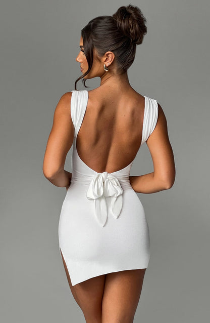 Ria Mini Dress Ivory