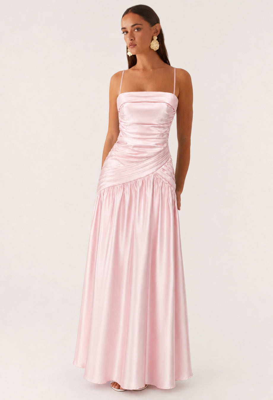 Rosetta Blush Pink Maxi Dress