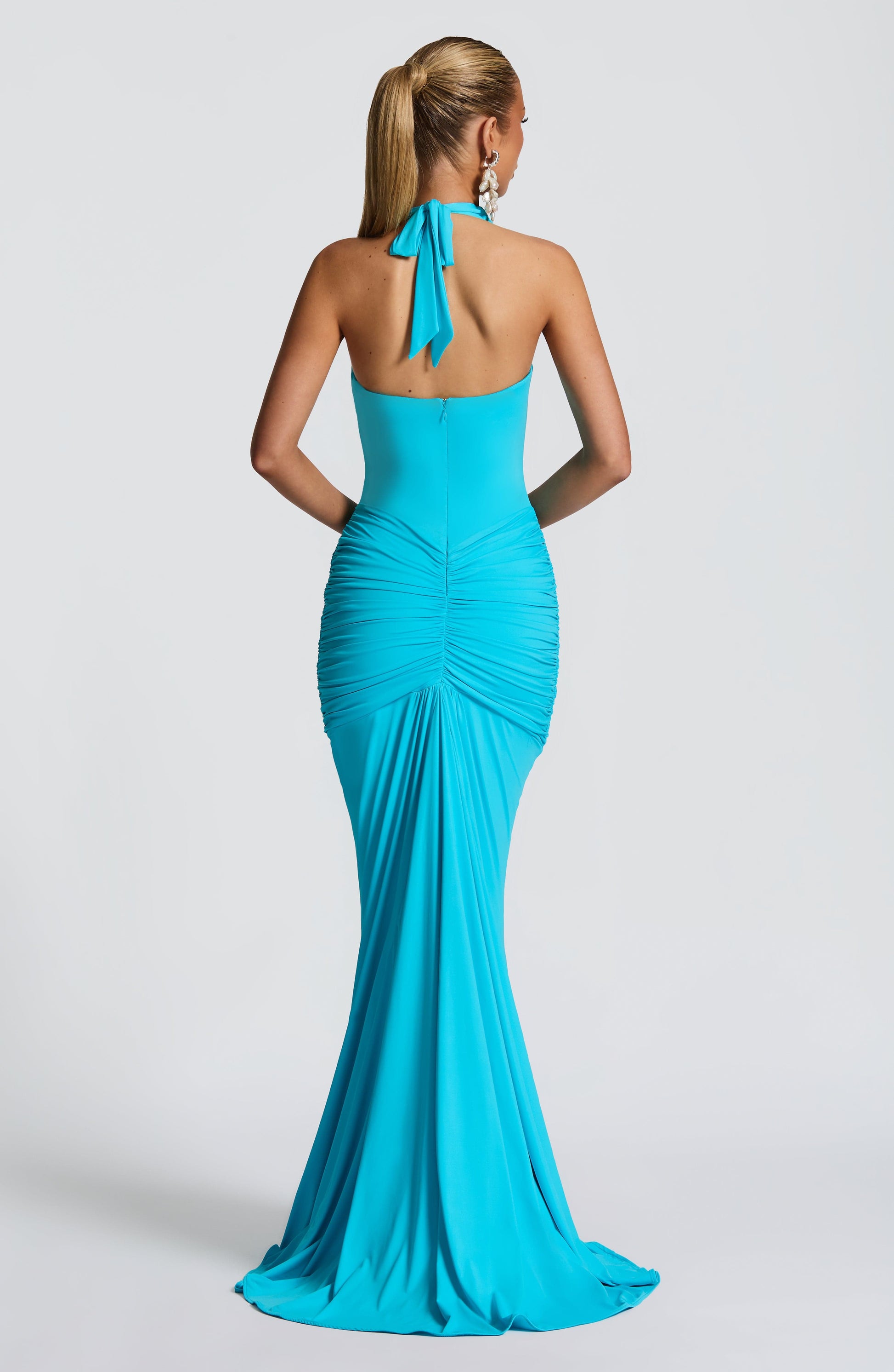Rosetta Maxi Dress Aqua