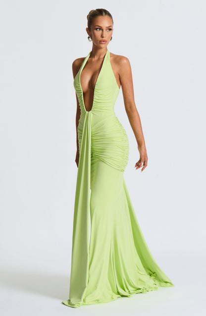Rosetta Maxi Dress Lime