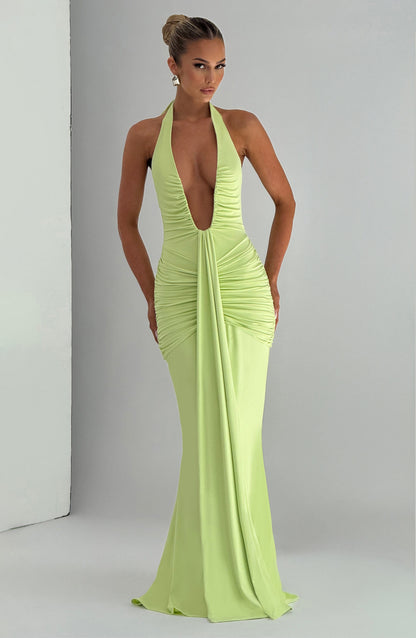 Rosetta Maxi Dress Lime