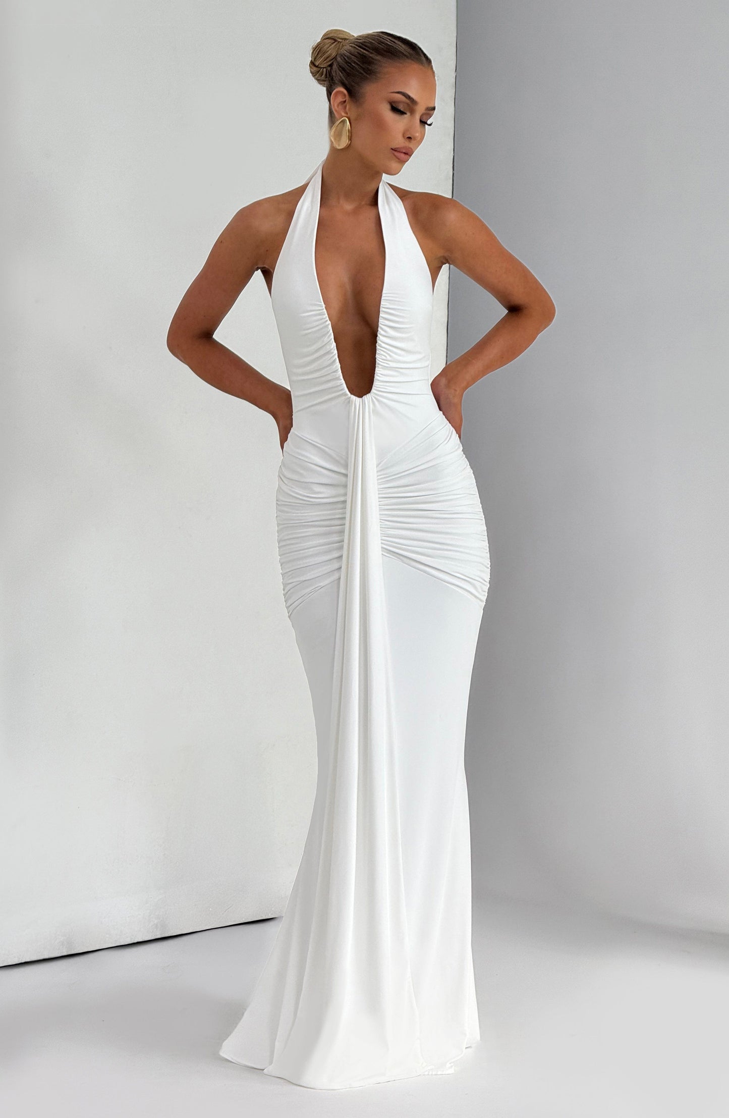 Rosetta Maxi Dress White