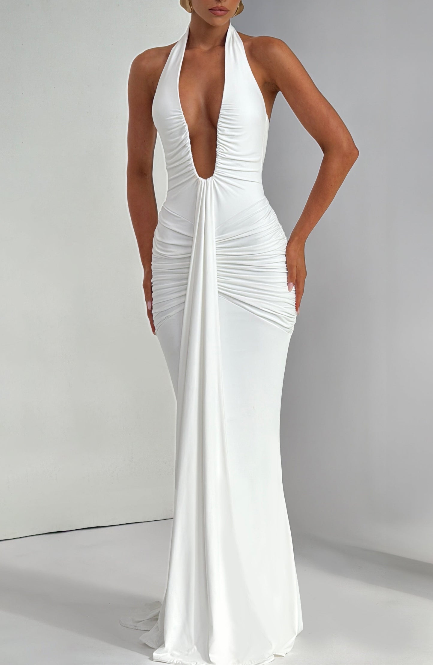 Rosetta Maxi Dress White