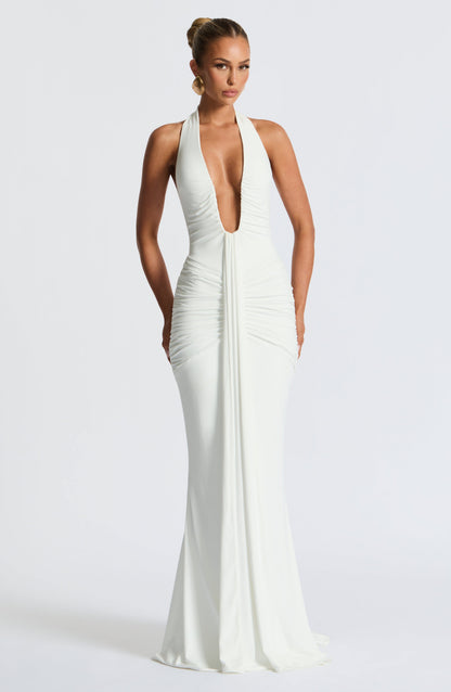 Rosetta Maxi Dress White