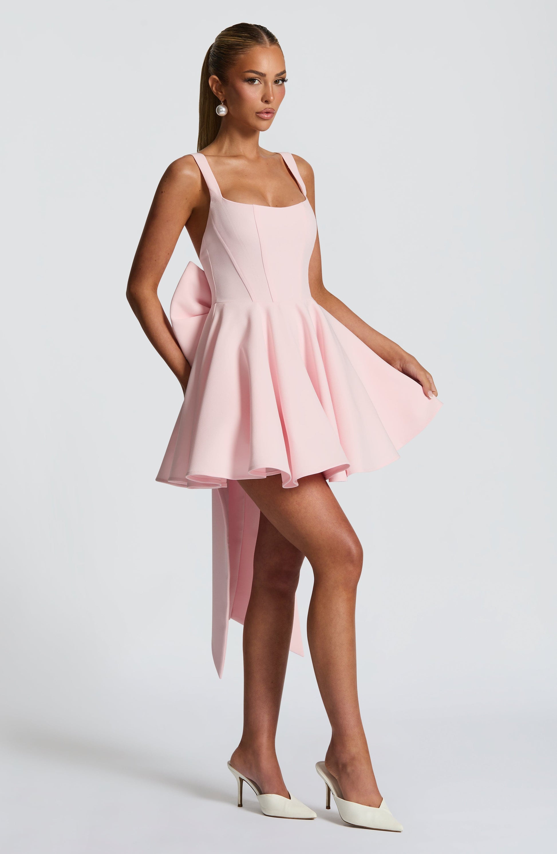 Rue Mini Dress Blush