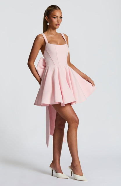 Rue Mini Dress Blush