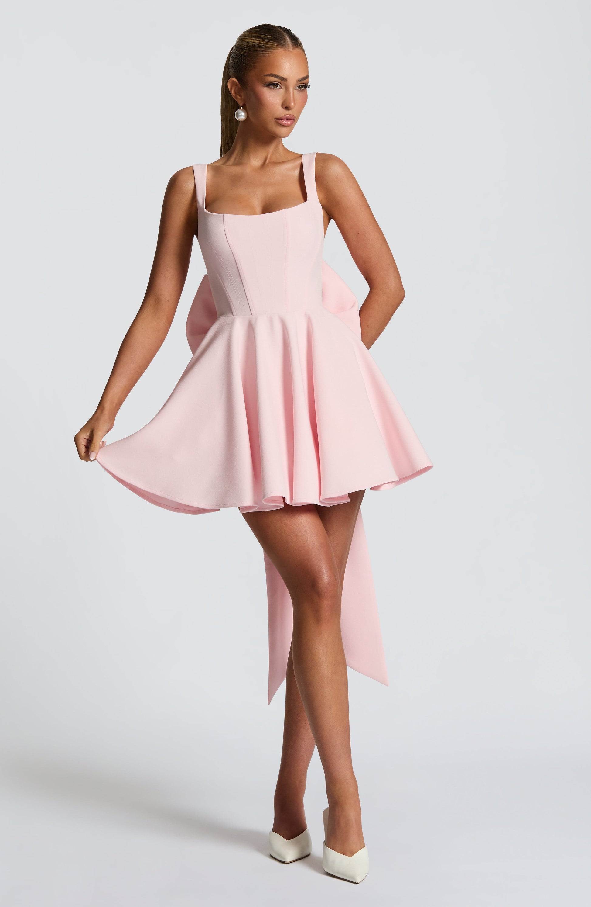Rue Mini Dress Blush