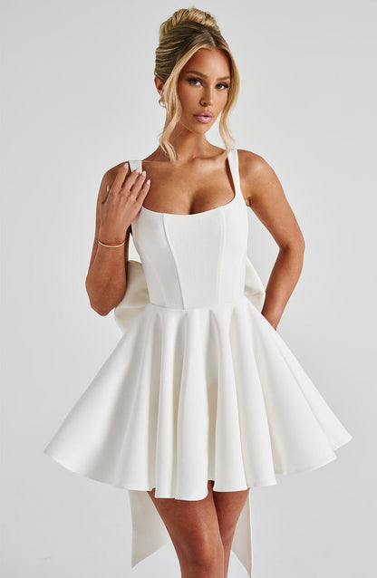 Rue Mini Dress Ivory