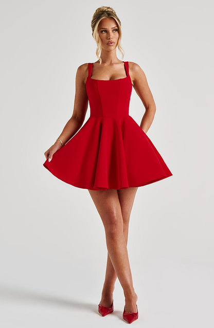 Rue Mini Dress Red